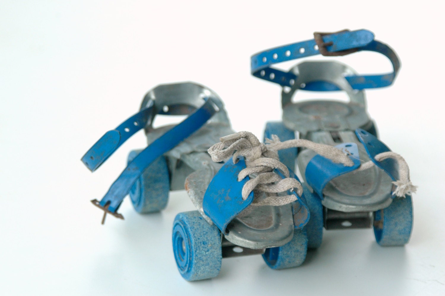 Vintage Metal and Plastic Roller Skates Made in the USA by Globe United in Menominee Falls Summer Fun