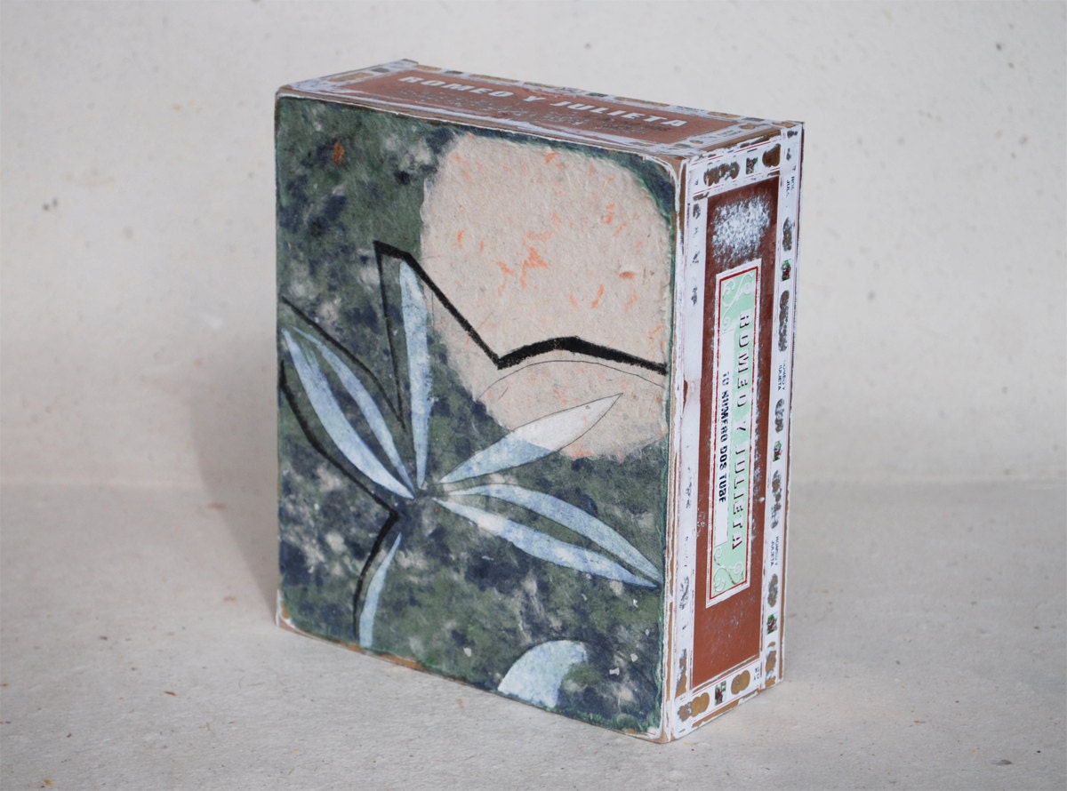Cigar Box art, Secret Life of My Garden