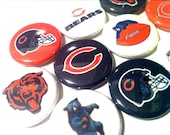 CHICAGO BEARS - NFL football pinback buttons - sports team pin set