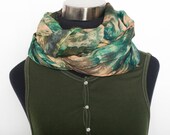 TAKUMA Scarf (Pink/Green/Brown): "Togetherness" in Somali