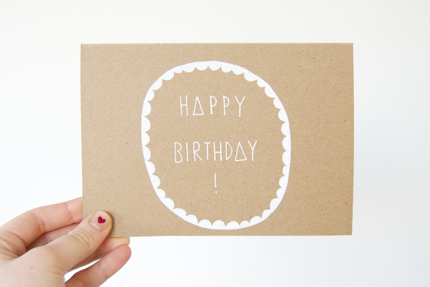 Hand Illustrated Card - HAPPY BIRTHDAY