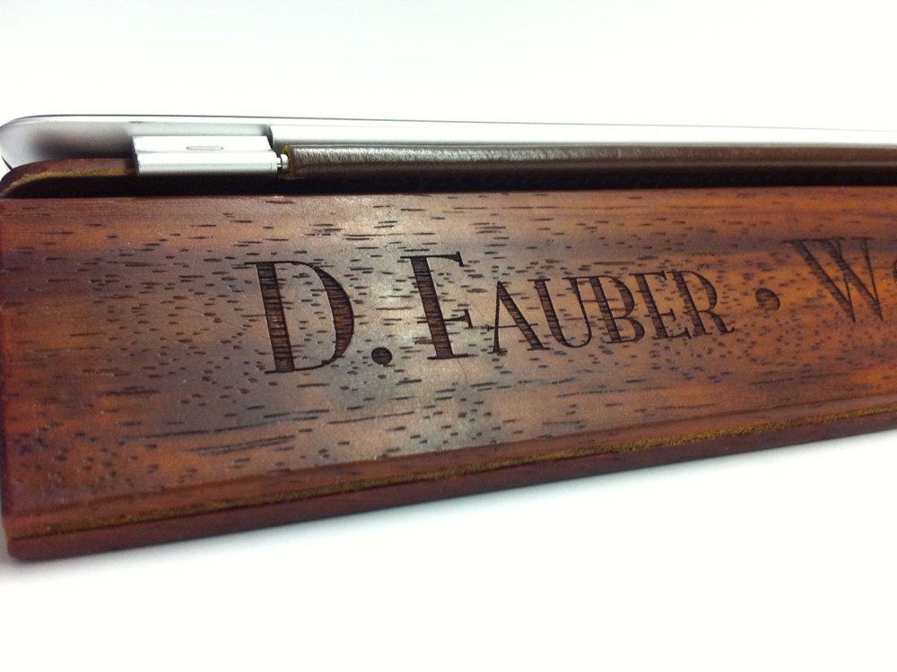 Custom Laser Engraving on iPad Smart Covers