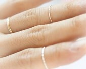 Skinny ring in sterling silver