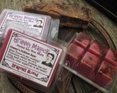 Dragons Blood and Cinnamon Granny Magick Herbal Wax Melts for Magick, Prayer, Spells or Ritual