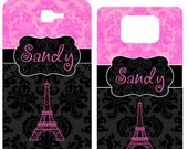 SPRING SALE Samsung Galaxy Note Samsung Galaxy Note 2 Samsung Galaxy S3 Personalized Damask Paris Eiffel Tower