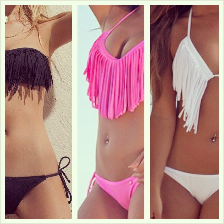 Fringe Benzo Couture Bikini