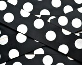White sparkle dots printed on black 1 1 /2"  grosgrain ribbon-High Quality