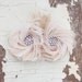 Bridal Hair Accessory, Blush Pink, Fascinator, Wedding Head Piece, Bridal Hair Flower, Hair Clip, Bridal Fascinator