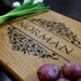 Personalized Cutting Board, Custom Engraved 12" x 15" - Personalized Wedding Gift, Anniversary Gift