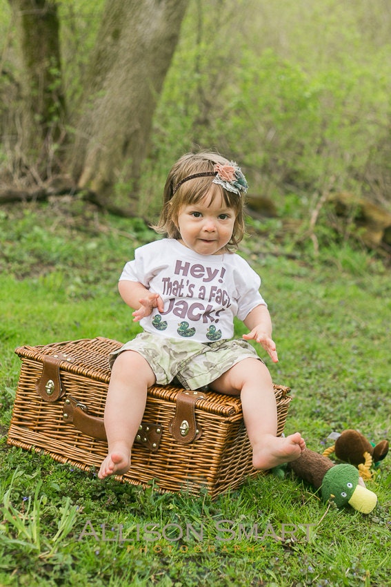 Hey That's a Fact Jack - Duck Dynasty Inspired ONESIE - Toddler Tee also available