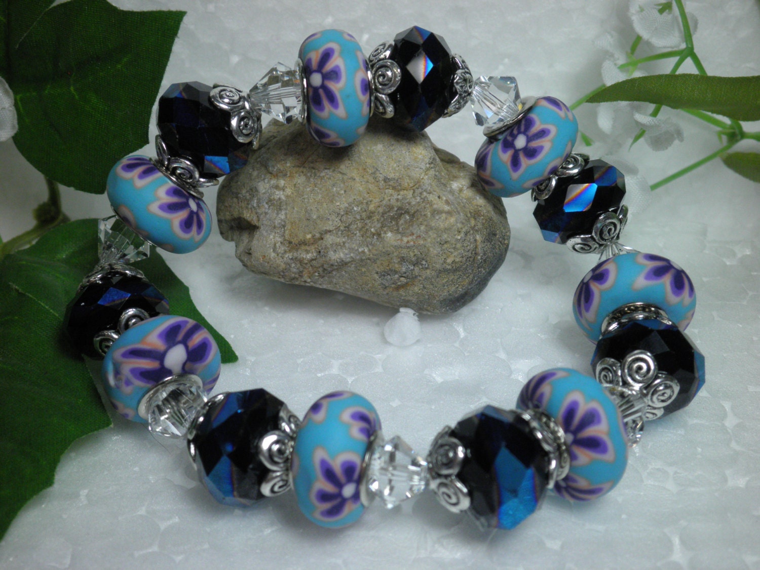 Groovey Retro Stretch Bracelet