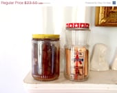 SALE Vintage Collection Jars Oddity Jars 1970s