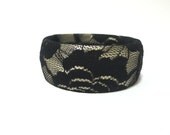 Beige Satin & Italian Lace Bangle