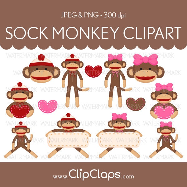 Sock Monkey - C95