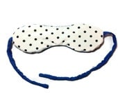 Calming eye mask / Eye pillow in Polka dots
