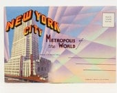 New York City - Metropolis of the World - Postcard Folder - 670