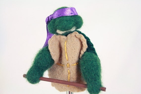 TMNT finger puppets - set of four - ON SALE