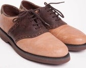 Dexter Brand Men's Brown Saddle Shoe 8-1/2M