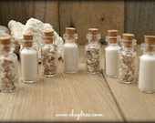 BEACH WEDDING, Shells or Sand Bottle Wedding Favor, Set of Twenty Five (25) by Cheydrea