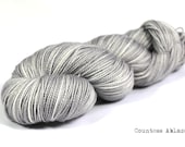 MCN yarn - hand dyed - merino cashmere nylon - "Grey Skies in Manchester" - UK Seller - Count Cashmerino High Twist
