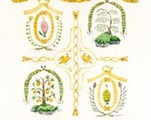 Botanical Watercolor Painting - Grand Finale