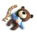 Teddy bear stuffed toy bear softie rag doll bear plushie rag doll toy stuffed animal stuffed toy soft toy handmade softie brown 25 cm 9.8"