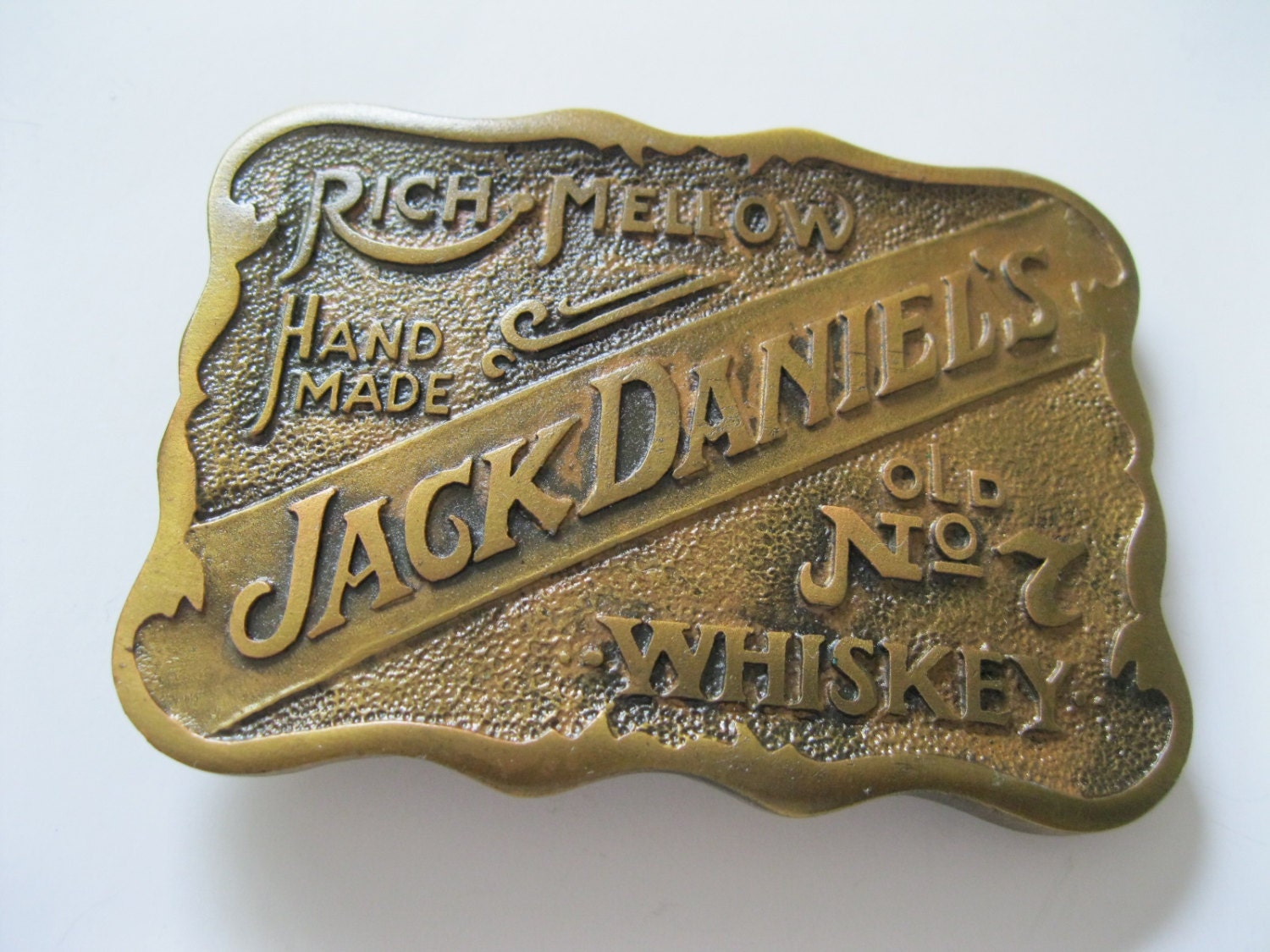 Vintage Jack Daniel's Whiskey Belt Buckle