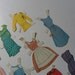 1960s paper dolls . vintage paper dolls . scrap collage . paper doll cut outs . altered art . paper doll clothes and accessories