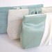 Custom Bridesmaids Clutch / Vintage or Rustic Wedding / Raw Silk & Satin Ribbon