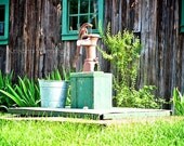 Farm Pictures, Vintage, Water Pump, Farm House, 8x10, Barns, Rural