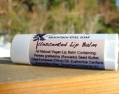 Lip Balm - Unscented - Handmade Vagan