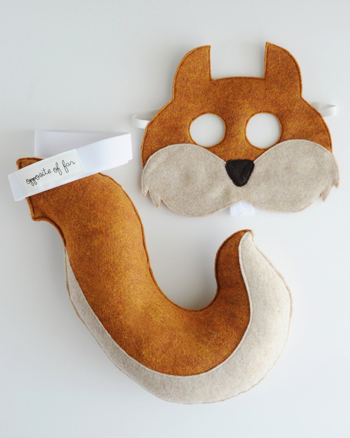 Squirrel Mask & Tail- CHILD
