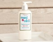 TRAVEL Body Lotion Lavender Bergamot Aloe & Shea Butter - Natural - Handmade in Maine - 2oz  - Coast of Eden - Organic Sample
