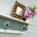 large entryway coat rack with antique glass doorknobs-repurposed wood coat hooks