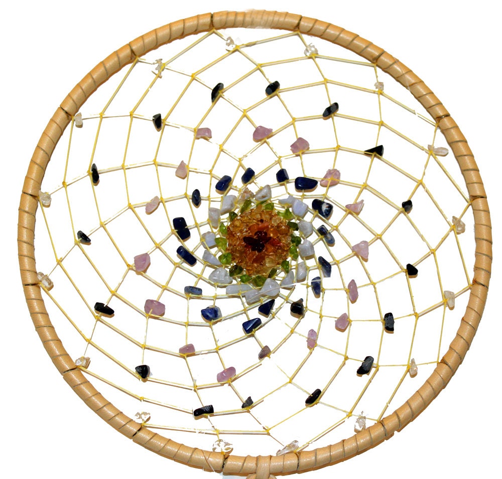 7 inch Rainbow Chakra Dreamcatcher