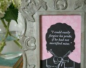 Jane Austen Pride and Prejudice Print: Elizabeth Bennets Responds to Mr Darcys Insult