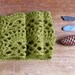 Lace chunky cowl Scarf olive green - Crochet Neck warmer - Luxury wool - mother day gift - Coupon "SPECIAL" - 15% OFF
