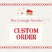 special custom order for heather : counted cross stitch pattern diy