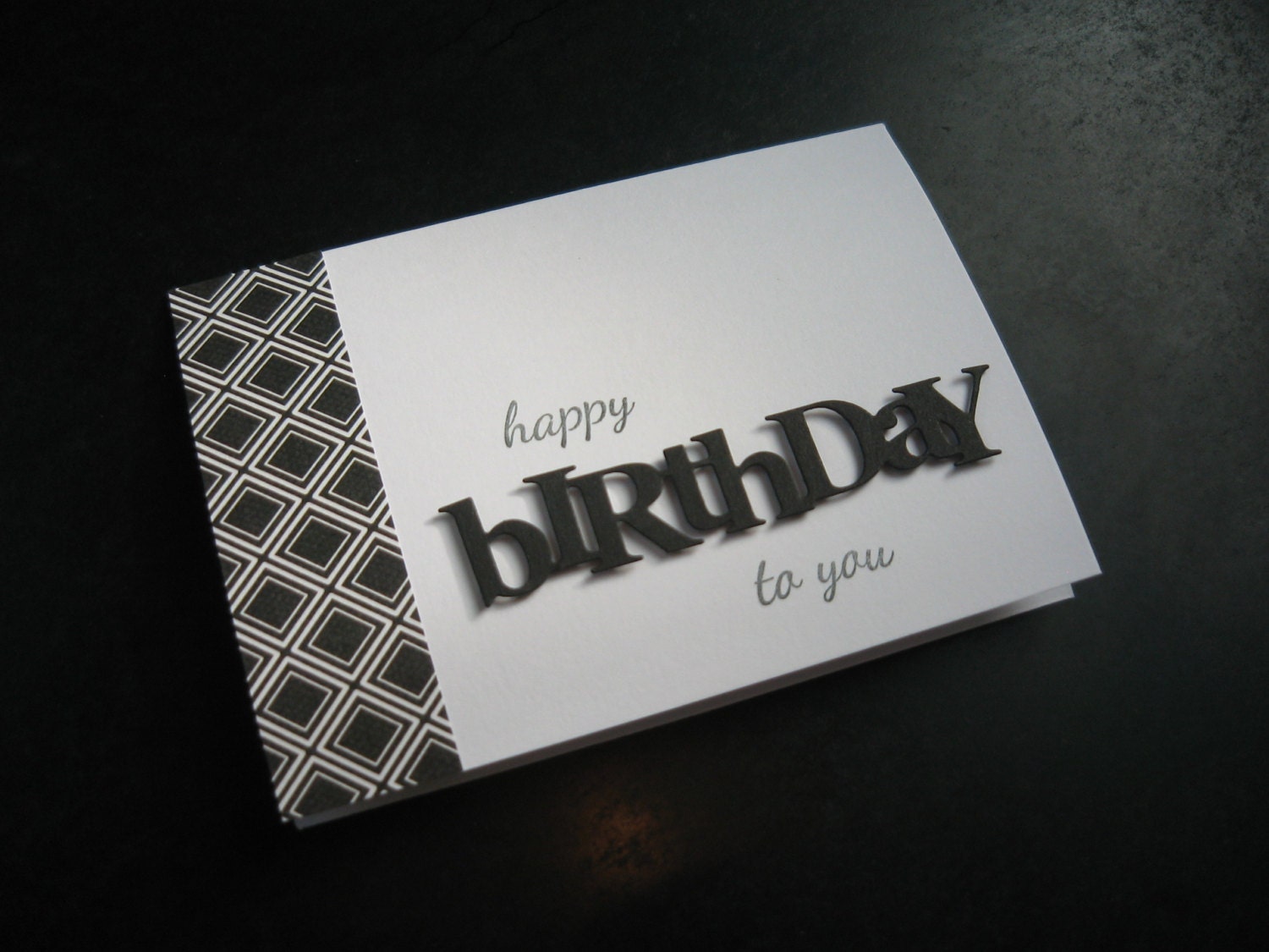 Modern Birthday Card