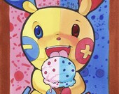 Original Plusle/Minun Artwork on Clearance