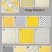 Crib Bedding- Design Your Own Crib Set- Gray Matters