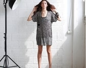 Printed Oversized Dress, Spring Fashion