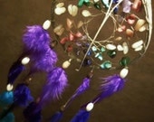Dream Catcher- Chakra Love- Devils Claw Dream Catcher- Beautiful Feather Work- Made to Order