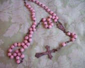 Religious Rosary and rosary case ladies Virgin Mary Catholic Christian