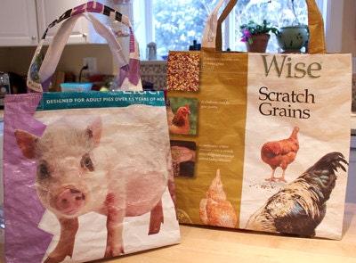 Upcycled Animal Feedbag Market Totes