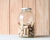 Glass Pickle Jar // Industrial Storage