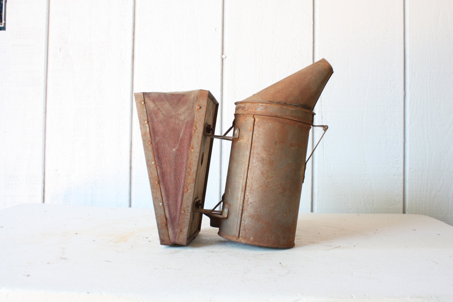 Woodman Bee Smoker // Salvaged Display