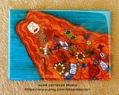 Magnet -"On the Surface" by Susie Carranza.