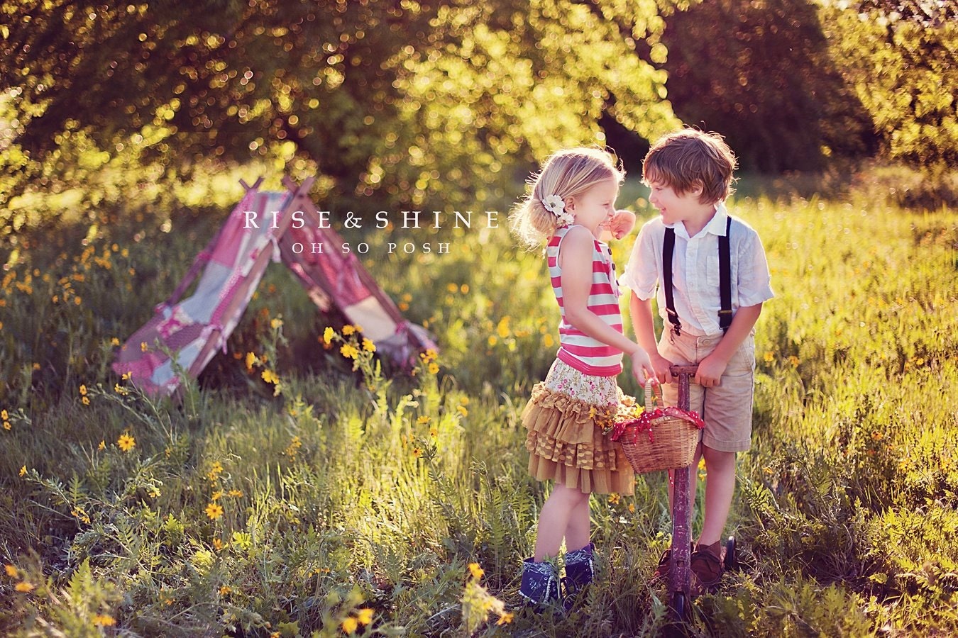 The Oh So Posh Patchwork Tent  Photography Prop