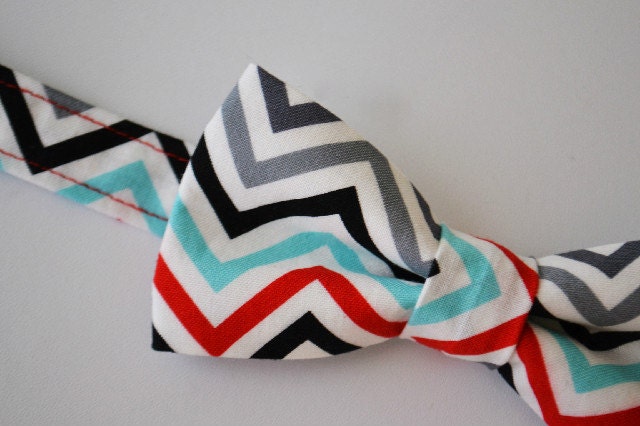 Mens Bowtie Chevron